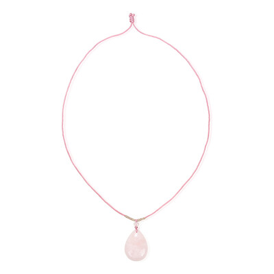 Collana con Quarzo Rosa