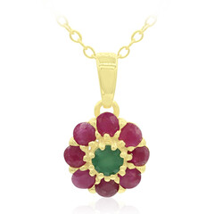 Collana in argento con Smeraldo