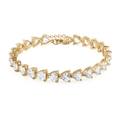 Bracciale in argento con Topazio Bianco