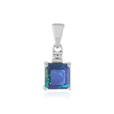 Ciondolo in argento con Opale Mezezo