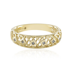 Anello in oro con Diamante I2 (J) (Ornaments by de Melo)
