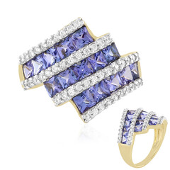 Anello in oro con Tanzanite (La Revelle)