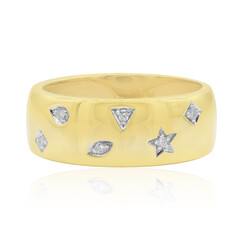 Anello in argento con Diamante I1 (G)