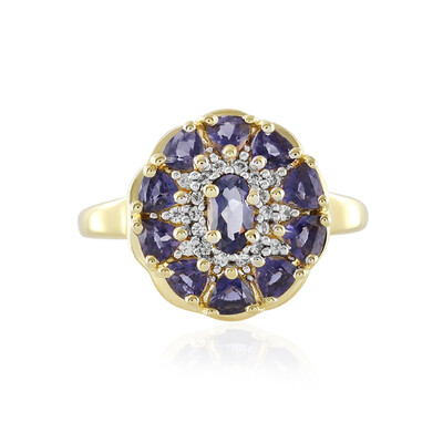 Anello in argento con Iolite Ceylon