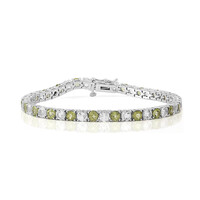 Bracciale in argento con Peridoto