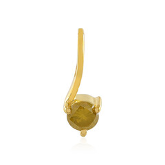 Ciondolo in argento con Diamante Giallo I3