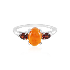 Anello in argento con Corniola