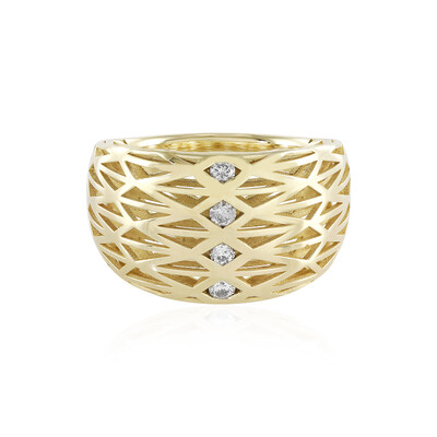 Anello in oro con Diamante I2 (I) (Ornaments by de Melo)