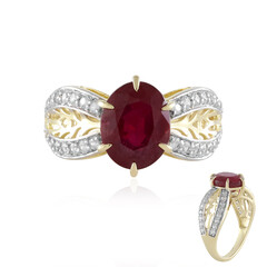 Anello in oro con Rubino del Madagascar (Ornaments by de Melo)