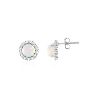 Orecchini in argento con Opale di Welo