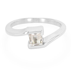 Anello in argento con Morganite