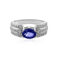 Anello in argento con Tanzanite