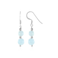 Orecchini in argento con Acquamarina