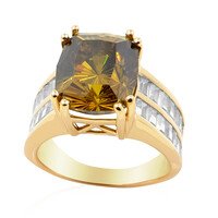 Anello in oro con Sfalerite (de Melo)