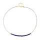 Collana in argento con Zaffiro Bianco