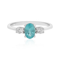 Anello in argento con Apatite Blu