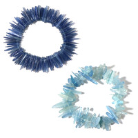 Bracciale con Cianite del Nepal