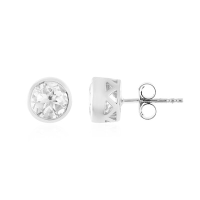 Orecchini in argento con Petalite