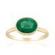 Anello in oro con Smeraldo Zambia