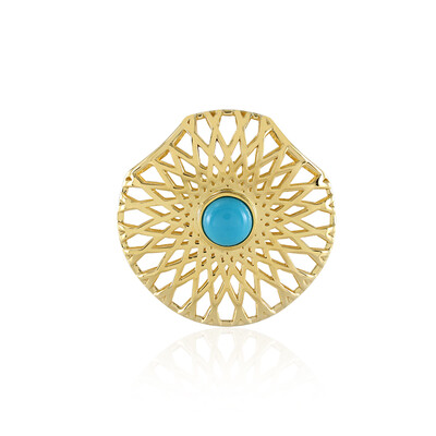 Ciondolo in argento con Turchese Sleeping Beauty (MONOSONO COLLECTION)