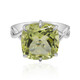 Anello in argento con Quarzo Ouro Verde (Tenner Diniz)