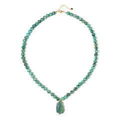 Collana in argento con Turchese Morenci