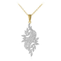 Collana in argento con Diamante I3 (I)
