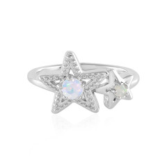 Anello in argento con Opale di Welo