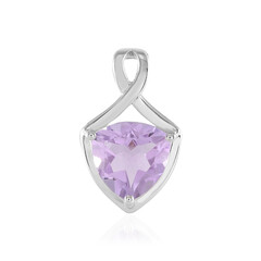 Ciondolo in argento con Ametista Rose de France