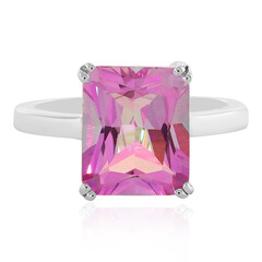 Anello in argento con Topazio Anniversario