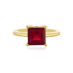 Anello in argento con Rubino del Madagascar