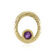 Ciondolo in argento con Ametista del Marocco (MONOSONO COLLECTION)
