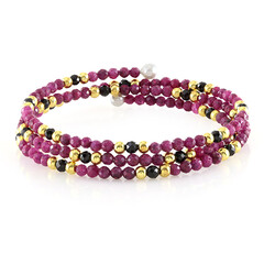 Bracciale in acciaio con Spinello Nero (Riya)