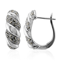 Orecchini in argento con Marcassite (Annette classic)
