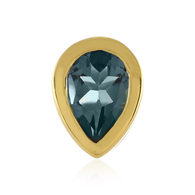 Ciondolo in argento con Topazio Blu Londra