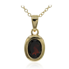 Collana in argento con Granato