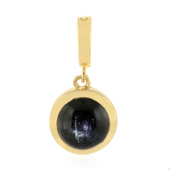 Ciondolo in argento con Diopside Stellato d'India