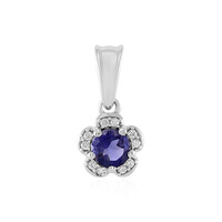 Ciondolo in argento con Iolite