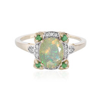 Anello in oro con Opale di Welo