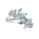 Anello in argento con Topazio Blu Cielo