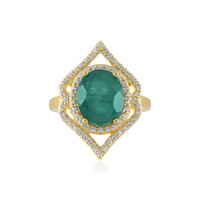 Anello in argento con Grandidierite