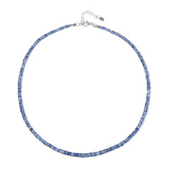 Collana in argento con Cianite del Nepal