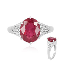 Anello in argento con Rubino Bemainty