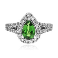 Anello in oro con Tsavorite AAA (CIRARI)