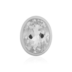 Ciondolo in argento con Quarzo Bianco