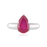 Anello in argento con Rubino del Madagascar (de Melo)