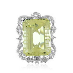 Ciondolo in argento con Citrino Limone