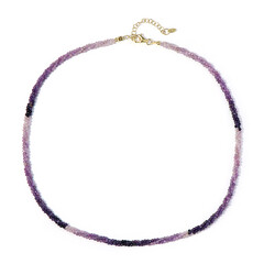 Collana in argento con Fluorite