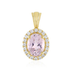 Ciondolo in argento con Kunzite