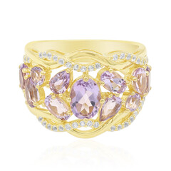 Anello in argento con Ametista